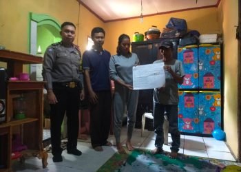 Bhabinkamtibmas Polsek Rangkasbitung Polres Lebak Laksanakan Giat Problem Solving