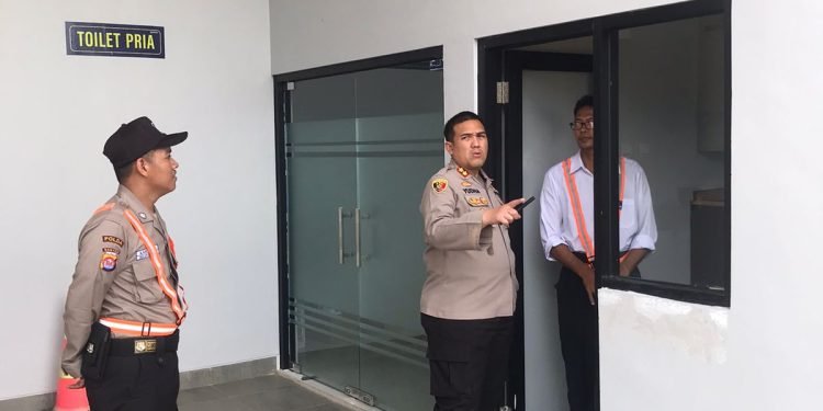 Pastikan kesiapan pengamanan mudik lebaran, Kapolres Serang cek Rest Area Tol Serang – Panimbang dan Stasiun Kereta Api Cikeusal