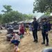 Cipta Kondis Aman Dan Kondusif, Satbrimob Polda Banten Gelar Patroli di Sepanjang Pantai Anyer