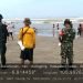 Anggota Pos Pam Polsek Malingping Polres Lebak Patroli Kawasan Wisata Pantai Bagedur