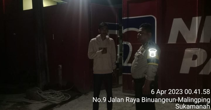 Untuk Menjaga Stabilitas Kamtibmas Polsek Wanasalam Polres Lebak,Patroli Obvit Antisipasi Gangguan Kamtibmas