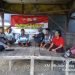 Jumat CURHAT dengan kaposlek Cimarga mendatangai warga untuk mendengarkan keluh kesah warga tentang harkamtibmas