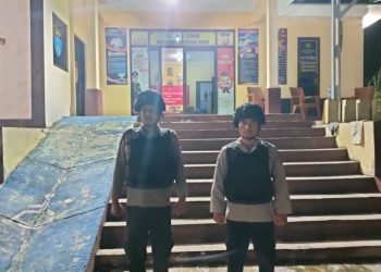 Tingkatkan Kewaspadaan di Bulan Ramadhan Polsek Lebakgedong Polres Lebak Gelar Sispam Mako