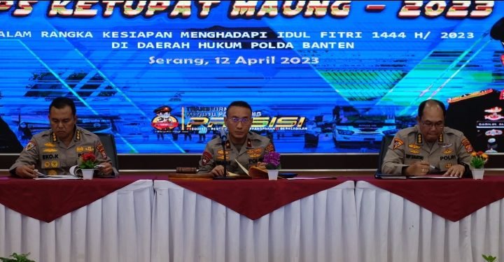 Polda Banten Gelar Rakor Lintas Sektoral Ops Ketupat Maung 2023