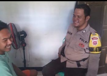 Bhabinkamtibmas Polsek Cileles Sambang Warga Untuk Wujudkan Kemitraan Dalam Jaga Kamtibmas
