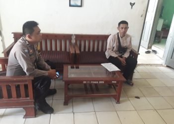 Dialog Dengan warga Ini Cara Bhabinkamtibmas Polsek Wanasalam Polres Lebak Sampaikan Pesan Kamtibmas