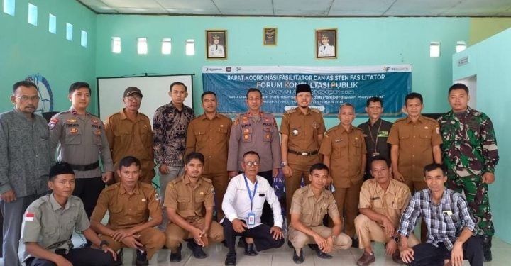 KaPolsek Lebakgedong Polres Lebak Hadiri Giat Koordinasi Fasilitator Dan Asisten Fasilitator Forum Konsultasi Publik Awal Regsosek 2023