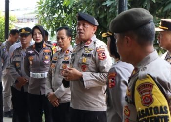 Polres Serang kedatangan Tim Supervisi pelaksanaan Ops Ketupat Maung 2023