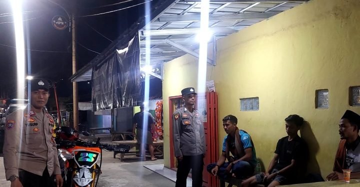 Ciptakan Suasana Kondusif, Polsek Lebakgedong Polres Lebak Lakukan Patroli Dialogis