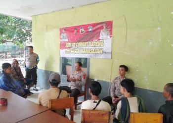 Sinergi Polri Dengan Masyarakat, Kapolsek Wanasalam Polres Lebak Dengarkan Keluhan Masyarakat Dalam Jum’at Curhat