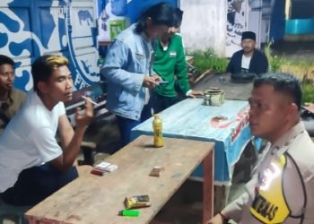 Antisipasi Kejahatan, Polsek Cileles Gencar Laksanakan Patroli Malam Hari