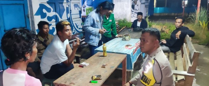 Antisipasi Kejahatan, Polsek Cileles Gencar Laksanakan Patroli Malam Hari