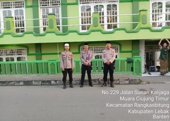 Pastikan Aman, Polres Lebak Laksanakan Pengamanan Sholat Ied di Wilayah Lebak