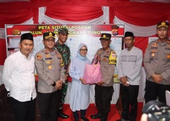 Malam Takbir, Kapolres Lebak bersama Forkopimda Kunjungi RSUD, Lapas dan Pospam Alun-alun Rangkasbitung