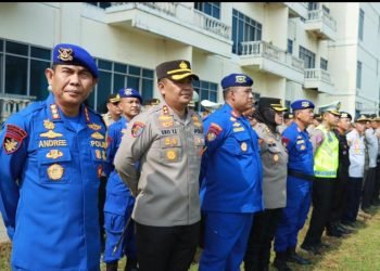 Polda Banten Laksanakan Apel Pengamanan Jalur Wisata Setelah Lebaran