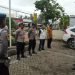 Pengamanan Markas  Polsek Puloampel Polres Cilegon Polda Banten implementasikan SOP dalam kesehariannya guna mendukung program Quick Wins Presisi Polri