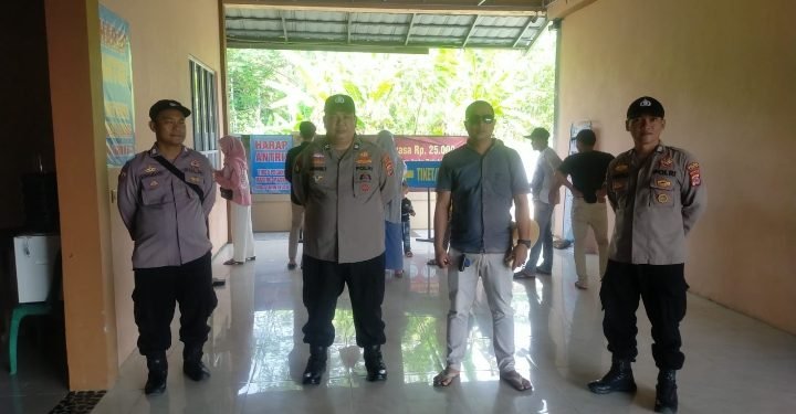 Antisipasi Gannguan Kamtibmas Anggota Polsek Rangkasbitung Polres Lebak Melaksanakan Giat PAM di Wisata BIM