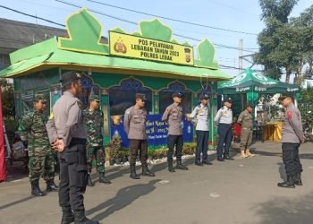 Kapolsek Rangkasbitung Polres Lebak Intens Pimpin Apel di Posyan Rangkasbitung