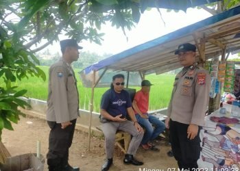 Polsek Rangkasbitung Polres Lebak Laksanakan Giat Silaturahmi dan DDS Ke Warga Masyarakat