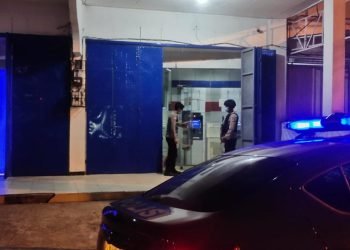 Polsek Malingping Polres Lebak Laksanakan Patroli Malam Hari Sambangi Obyek Vital