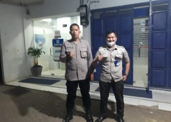 Jaga Kamtibmas,Polsek warunggunung Polres Lebak,Patroli Obvit BANK BRI Antisipasi Gangguan Kamtibmas