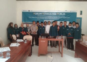 Jaga Kondusifitas,Bhabinkamtibmas Polsek Warunggunung Polres Lebak Menghadiri Kegiatan Pendataan Awal Registrasi Sosial Ekonomi ( REGSOSEK ) 2022