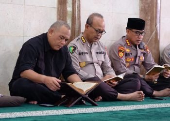 Tingkatkan Keimanan, Personel Polda Banten Ikuti Pembinaan Rohani dan Mental