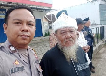Bhabinkamtibmas Polsek Wanasalam Polres Lebak Sambang Warga Sampaikan pesan Kamtibmas