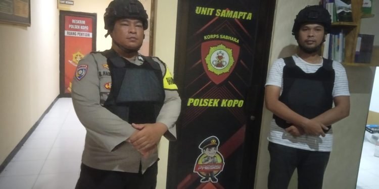 Sispam Mako Polsek Kopo Polres Serang di lengkapi dengan Body sistem