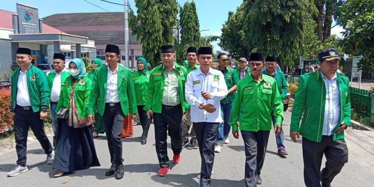Partai Persatuan Pembangunan (PPP) Kabupaten Agam,45 Bacaleg Resmi Daftar di KPU Kabupaten Agam