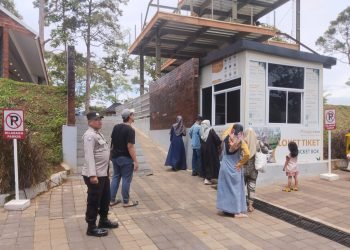 Pastikan Libur Akhir Pekan Kondusif, Jajaran Personel Polsek Mancak Polres Cilegon Polda Banten Sambangi D’Mangku Farm