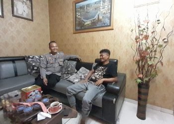 Eratkan  Silaturahmi & Komunikasi aktif, Personil Polsek  Cibeber sambangi  masyarakat Kadipaten Cibeber