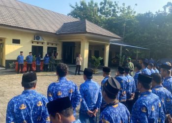 Kapolsek Cikeusal Gelar Apel Kesadaran Bersama Muspika: Membangun Sinergi Keamanan