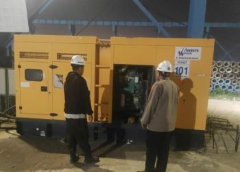 Sambangi Security, Bhabinkamtibmas Polsek Bojonegara Polres Polda Banten Berikan Arahan