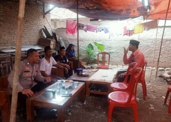 Kunjungan dan Pendekatan Dengan Masyarakat Oleh Bhabinkamtibmas Polsek Petir Polres Serang