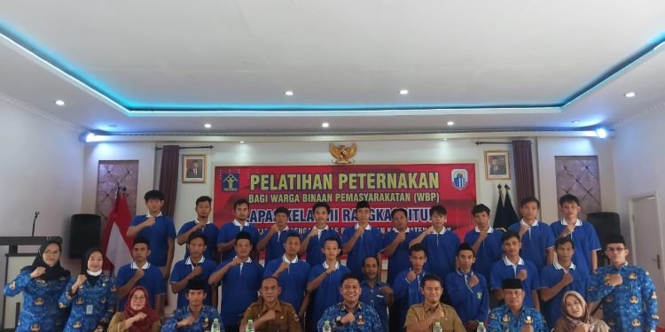 Tambah Skill Napi, Lapas Rangkasbitung Gelar Pelatihan Peternakan Domba