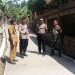 Kapolsek Rangkasbitung Polres Lebak Monitoring Giat Desa Cilangkap Bersama 3 Pilar