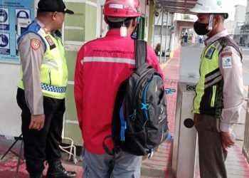 Patroli Dialogis,Personil Polsek Ciwandan Polres Polda Banten Bina Security
