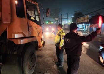 Jaga situasi Kamtibmas, Tim Patroli Quick Win Presisi Polres Serang diturunkan untuk melaksanakan patroli malam