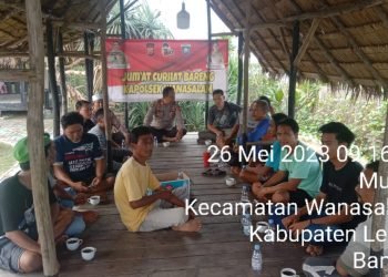Hadir Di Tengah Masyarakat, Kapolsek Wanasalam Polres Lebak Dengarkan Keluhan Masyarakat Dalam Jum’at Curhat