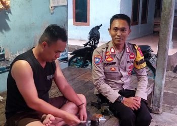 Bhabinkamtibmas Polsek Lebakgedong Polres Lebak Rutin Silaturahmi Ke WargaNya Sampaikan Pesan Kamtibmas