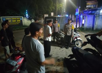 Antisipasi 3C (Curat, Curas, Curanmor), Gank Motor dan gangguan Kriminalitas lainnya, Polsek Anyar Polres Cilegon Polda Banten laksanakan Patroli Mobile Blue Light dan Dialogis di kewilayahan