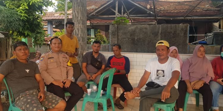 Bhabinkamtibmas Polsek Puloampel Polres Cilegon Polda Banten Sambang DDS