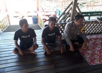 Guna Ciptakan Situasi Kondusif Bhabinkamtibmas Polsek Wanasalam  Polres Lebak Laksanakan Giat Program Quick Wins Presisi POLRI