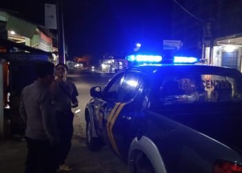 Giat Patroli Blue Light Cegah Kejahatan Jalanan di Laksanakan Polsek Wanasalam Polres Lebak