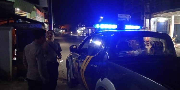 Giat Patroli Blue Light Cegah Kejahatan Jalanan di Laksanakan Polsek Wanasalam Polres Lebak