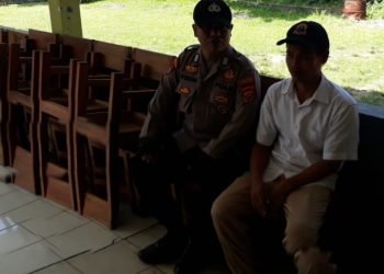 Guna Ciptakan Situasi Kondusif Bhabinkamtibmas Polsek Wanasalam  Polres Lebak Laksanakan Giat Program Quick Wins Presisi POLRI