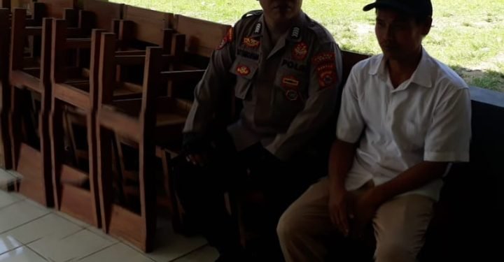 Guna Ciptakan Situasi Kondusif Bhabinkamtibmas Polsek Wanasalam  Polres Lebak Laksanakan Giat Program Quick Wins Presisi POLRI