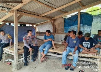 Berdialog dari Hati ke Hati, Kapolsek Cimarga Polres Lebak Laksanakan giat Jumat Curhat dengan Masyarakat