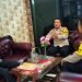 JALIN SILATURAHMI, KAPOLSEK CIBEBER POLRES CILEGON POLDA BANTEN SAMBANGI SEKOLAH DI WILAYAH CIBEBER